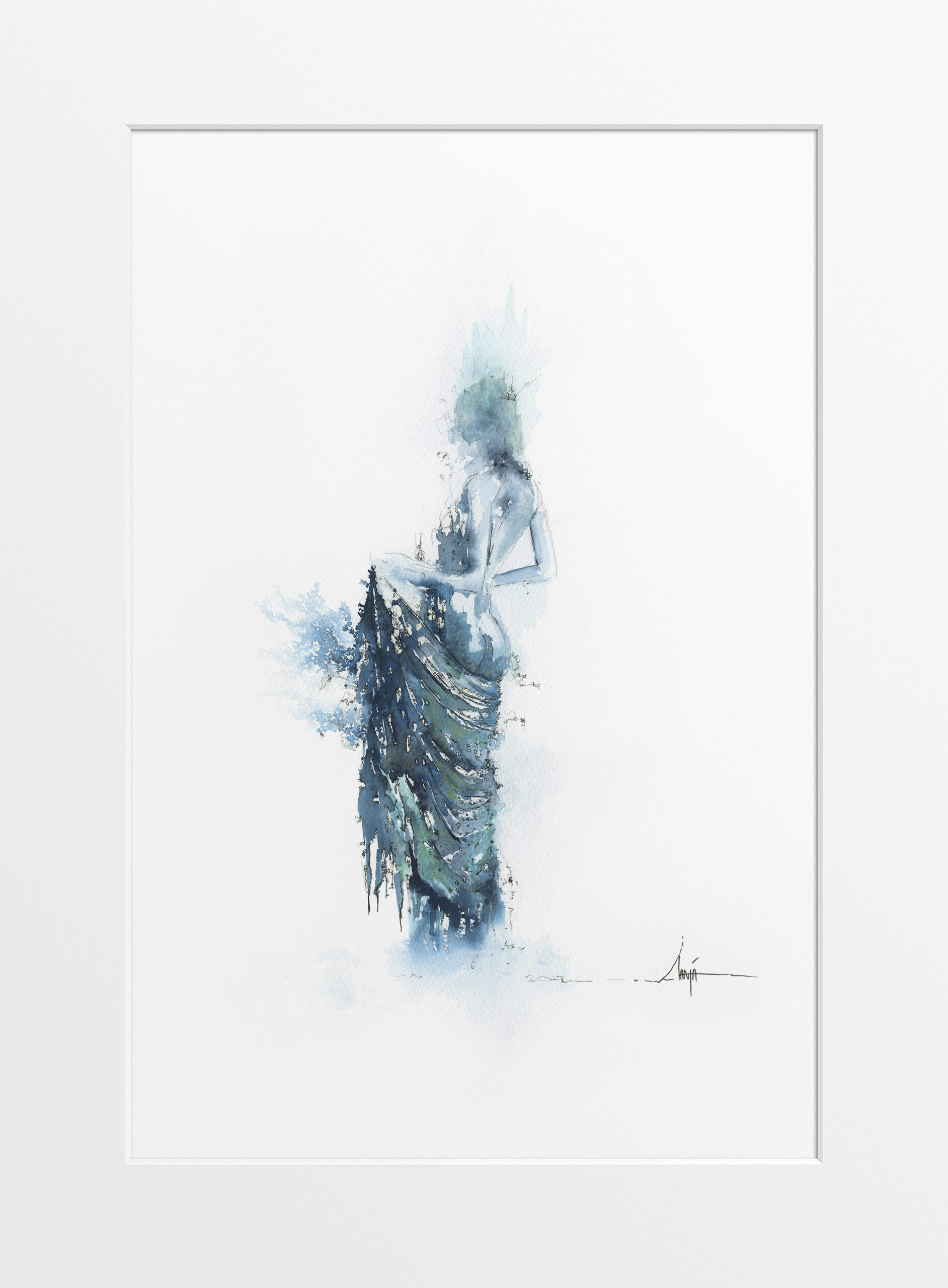 Print - Figure Series - "Veil of Intimacy"