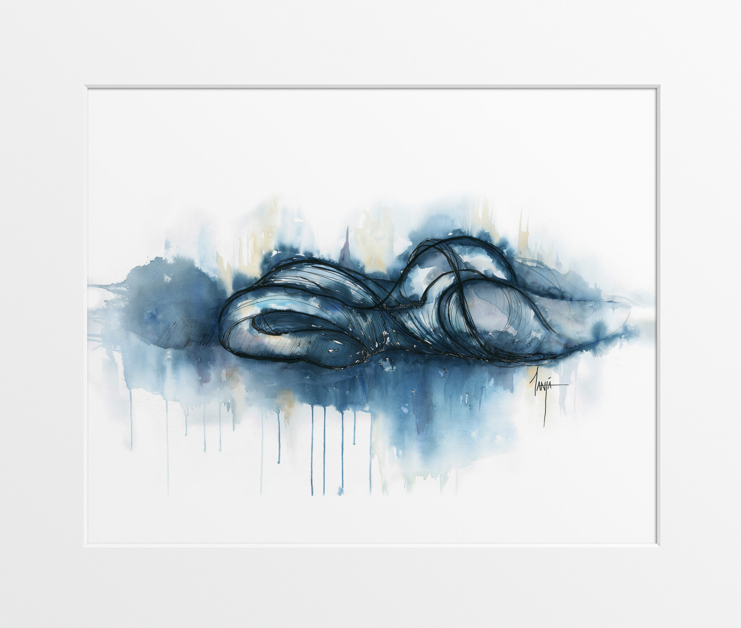 Original - Figure Series - "Rhythm of the Waves"
