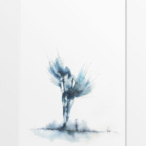 Original - Figure Series - "Embracing the Storm"