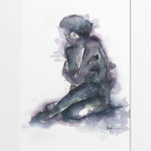 Original - Figure Series - "Embrace of Stillness"