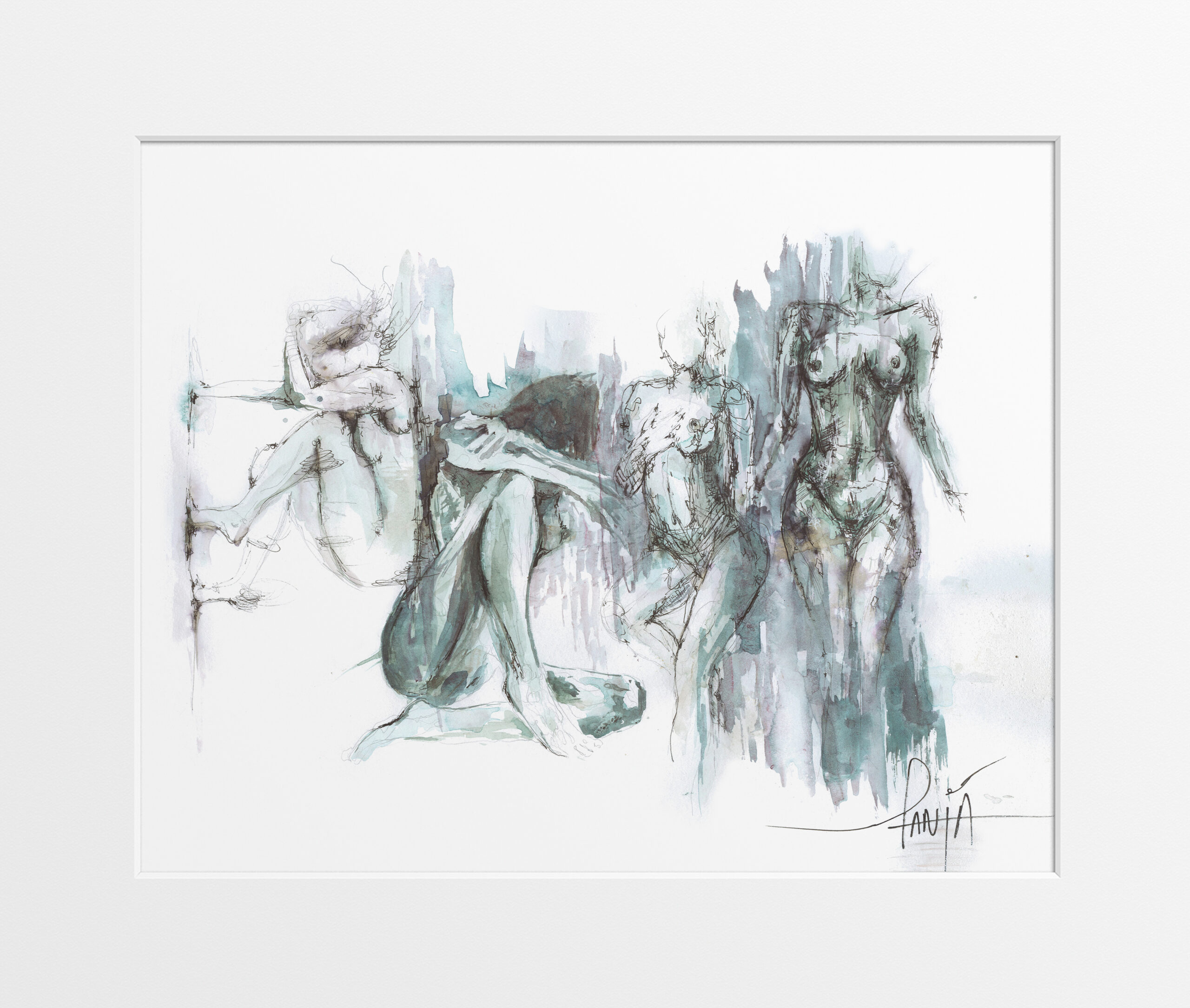Print - Figure Series -"Symbolic of Inner States"
