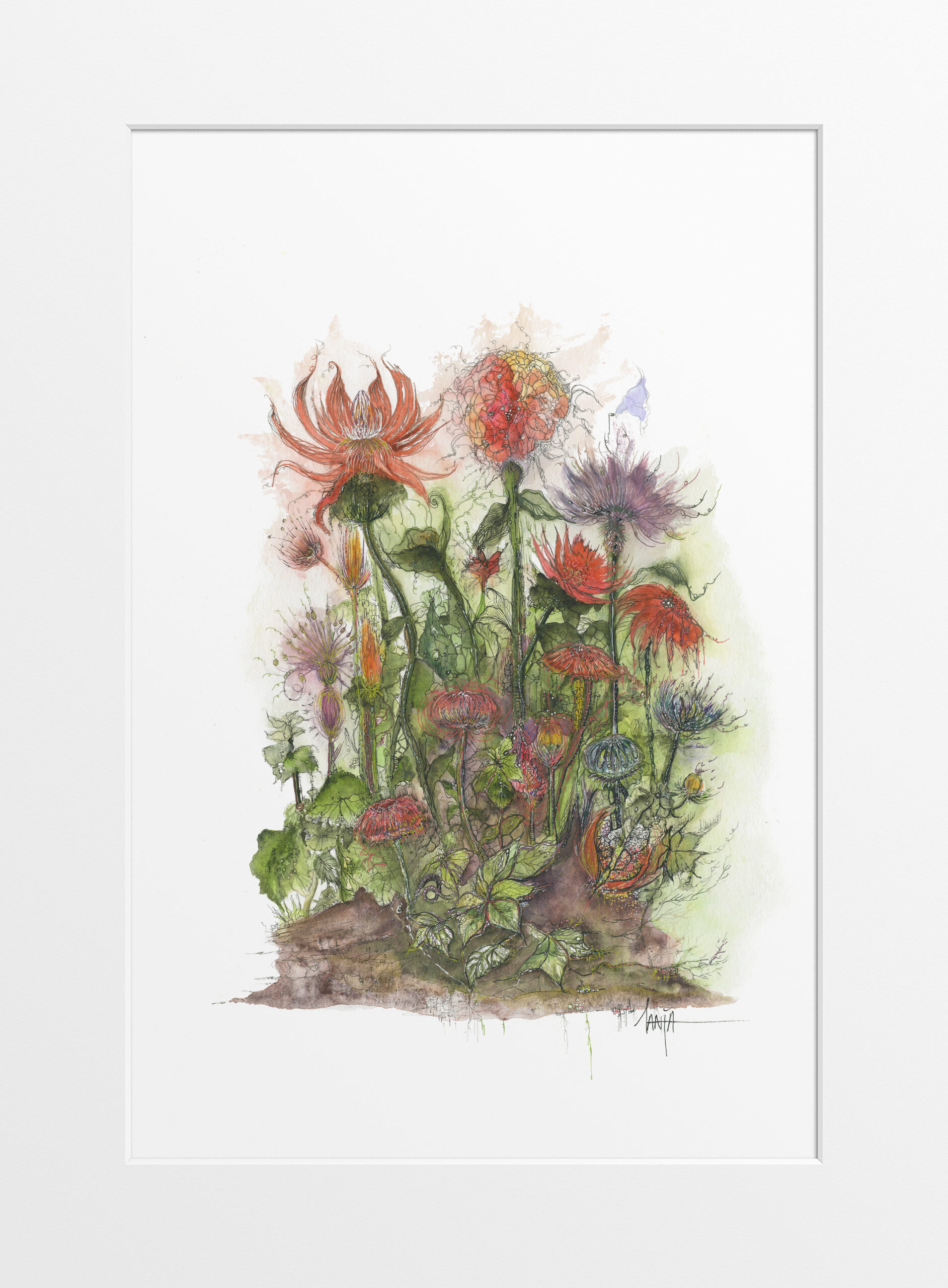 Original - Wild Grace Bloom Series - "Untaimed Spirit"