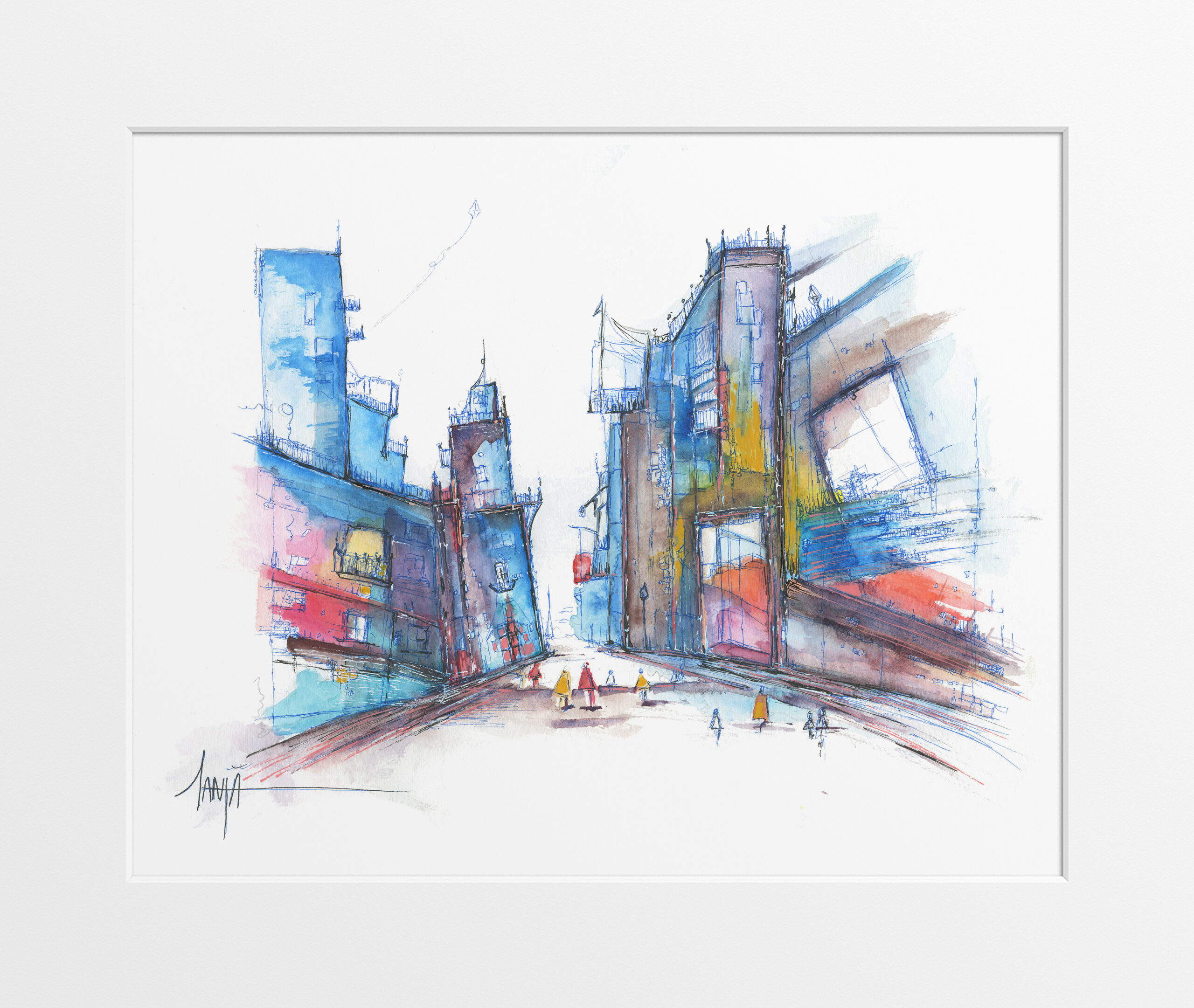 Original - Wonder and Wonder Series - "Windows and Walkways"