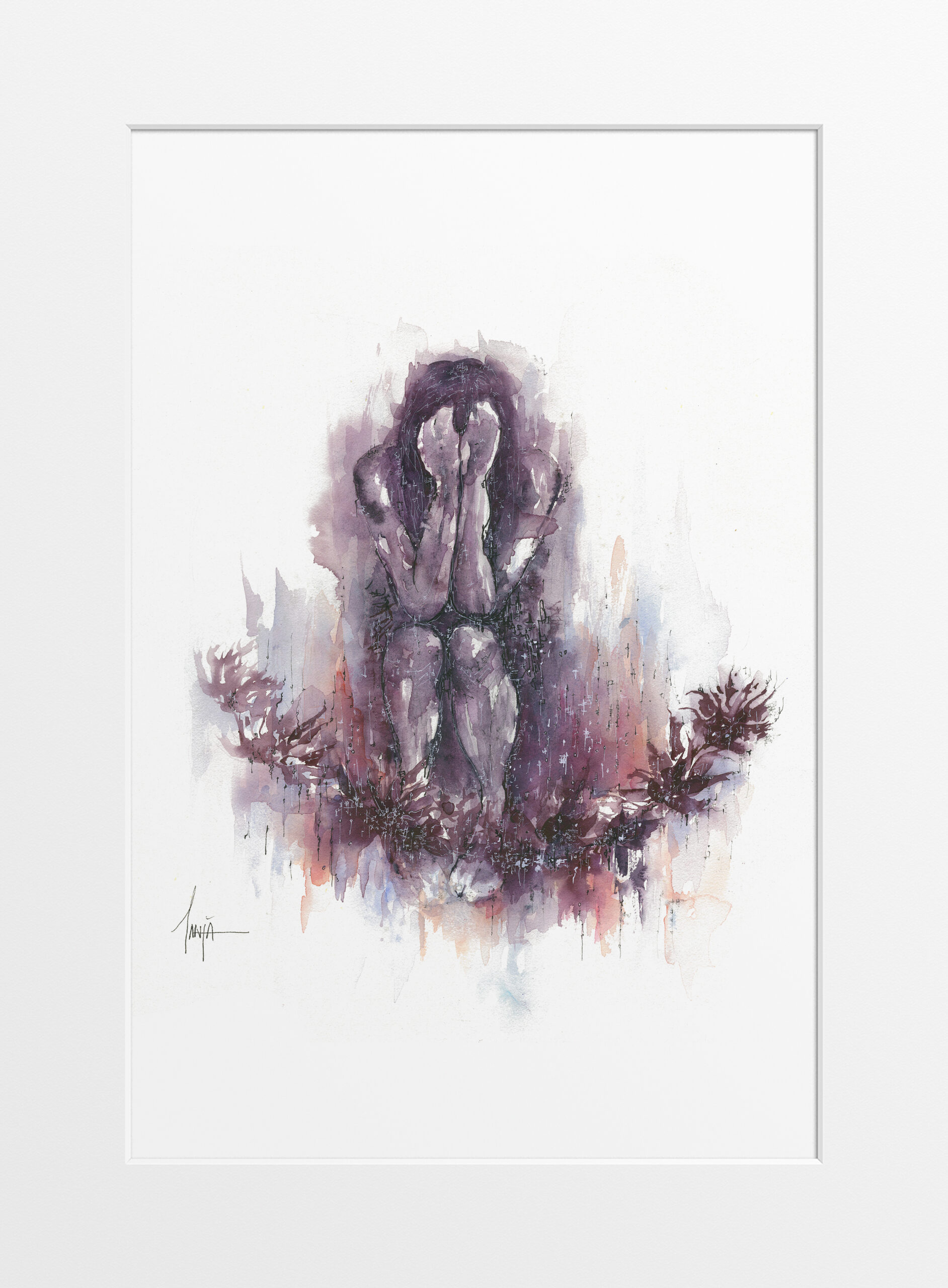 Print - Figure Series - "Focus on the Blessings"