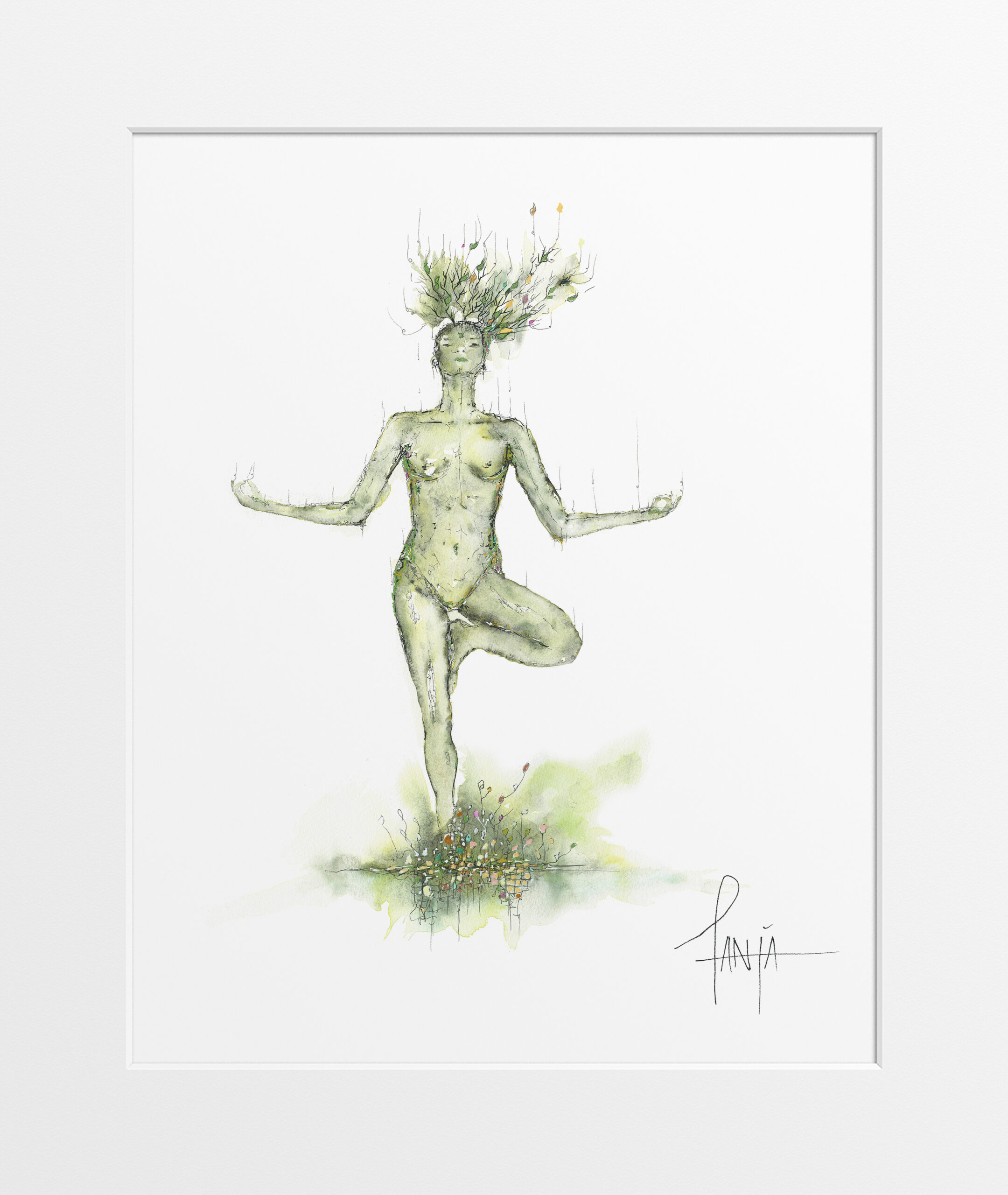 Print - Figure Series - "Rooted in Stillness"